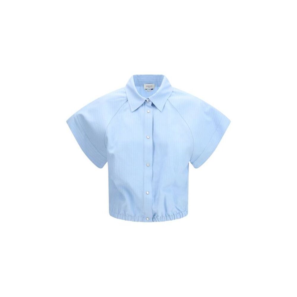 Jacob Cohen Blue Viscose Shortsleeve Women's Shirt